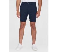 KnowledgeCotton Apparel Shorts - CHUCK regular chino poplin shorts Blau (Total Eclipse) 33