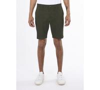 KnowledgeCotton Apparel Shorts STRETCHED TWILL aus Bio-Baumwolle Grün (Forrest Night)