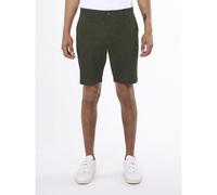 KnowledgeCotton Apparel Shorts STRETCHED TWILL aus Bio-Baumwolle Grün (Forrest Night) 30