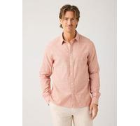 KnowledgeCotton Apparel - Organic Cotton Striped Shirt - Hemd, Gr. XL, rosa (RedStripe)