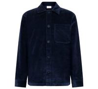 KnowledgeCotton Apparel - Stretched 8-Wales Corduroy - Hemd, Gr. M, blau (NightSky)
