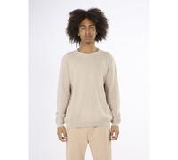 KnowledgeCotton Apparel Strickpullover ZIG-ZAG aus Bio-Baumwolle Natur (nature melange) XXL