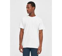 KnowledgeCotton Apparel Herren Loke Badge T-Shirt (Größe XL, weiss)