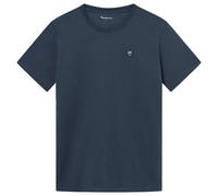 Knowledge Cotton Apparel T-Shirt Badge – total eclipse – Größe L