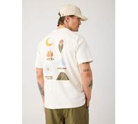 KnowledgeCotton Apparel Herren Back Print T-Shirt (Größe XL, grau)