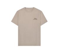 KnowledgeCotton Apparel Herren Chest Print T-Shirt (Größe XL, beige)