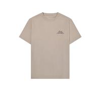 KnowledgeCotton Apparel T-Shirt mit Stickerei aus Bio-Baumwolle beige-light-feather-gray XXL