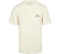KnowledgeCotton Apparel T-shirt Weiß Brustdruck - Größe XXL Weiß XXL