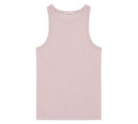 KnowledgeCotton Apparel Tanktop gerippt - Racer rib top - aus Bio-Baumwolle Rosa (Pale-Lilac) L