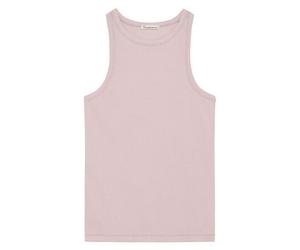 KnowledgeCotton Apparel Tanktop gerippt - Racer rib top - aus Bio-Baumwolle Rosa (Pale-Lilac) M