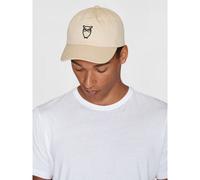 KnowledgeCotton Apparel Twill Cap Schirmmütze aus Bio-Baumwolle - GOTS/Vegan beige (light) feather (gray)