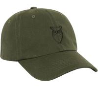 KnowledgeCotton Apparel Unisex Twill Cap forest night - Größe L/XL