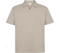 KnowledgeCotton Apparel Waffle Polo Herren T-Shirts beige Größe S Lifestyle Hautfreundlich
