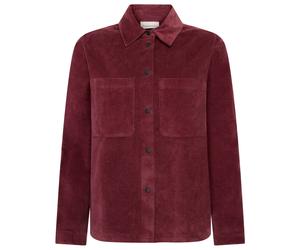 KnowledgeCotton Apparel - Women's 14 Wales Corduroy - Bluse, Gr. L, rot (Fig)