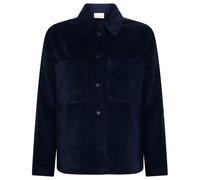 KnowledgeCotton Apparel - Women's 14 Wales Corduroy - Bluse, Gr. XS, blau (NightSky)