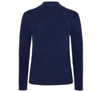 KnowledgeCotton Apparel - Women's 2x2 Fine Merino Turtleneck - Wollpullover, Gr. L, blau (TotalEclipse)