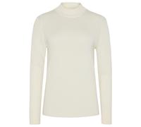 KnowledgeCotton Apparel - Women's 2x2 Fine Merino Turtleneck - Wollpullover, Gr. XL, beige (Egret)