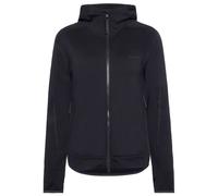 KnowledgeCotton Apparel Fleece-Pullover mit Kapuze DYNAMIC aus Merinowolle - Damen schwarz (black jet) XL