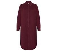 KnowledgeCotton Apparel - Women's Corduroy Mid Len. 26 Wales - Kleid, Gr. S, rot (Fig)