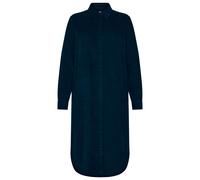 KnowledgeCotton Apparel - Women's Corduroy Mid Len. 26 Wales - Kleid, Gr. XS, blau (TotalEclipse)