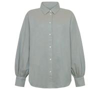 KnowledgeCotton Apparel - Women's Fisbone Flanel - Bluse, Gr. XS, grau (AppleCinnamon)