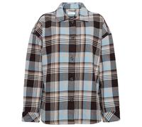 KnowledgeCotton Apparel - Women's Heavy Flannel Check - Bluse, Gr. S, grau (BrownCheck)