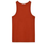 KnowledgeCotton Apparel - Women's Racer Rib Top - Top, Gr. XL, rot (BurntBrick)