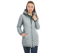 Knuffelwuff Damen Ãbergangsjacke / Leichte Jacke Brooklyn GrÃ¶Ãe: XXL / 44 Hellgrau
