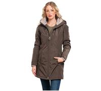 Knuffelwuff leichte Damen Übergangsjacke Fairfield braun 38 - EU