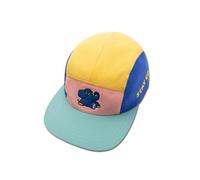 koaa Der Elefant Stay Cool 5-Panel Cap für Kinder - Sendung mit der Maus, Unisex, Gelb/Blau/Pink, mit gesticktem Motiv (DE/NL/SE/PL, Alter, 1 Jahr, 3 Jahre, Blau Gelb)