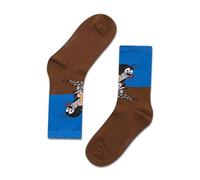koaa Der kleine Maulwurf - Der Maulwurf Am Graben - Easy Socks Socken Unisex Kids und Erwachsene blau/braun (as3, numeric, numeric_29, numeric_34, regular)