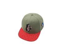 koaa Der kleine Maulwurf Erdbeere Snapback - der kleine Maulwurf, Sendung mit der Maus, Basecap Kinder, Coole Cap für Jungen & mädchen, Snapback käppi, schildkappe, cappy, cappies Kids, käppi