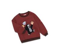 koaa - Der kleine Maulwurf “Schaufel” - Sweater Maroon (DE/NL/SE/PL, Numerisch, 104, Regular, Maroon)
