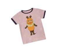 koaa Die Maus Aloha T-Shirt Kinder pink - Sendung mit der Maus und Elefant Shirt, Bio Baumwolle GOTS - Kurzarmshirt Mädchen Jungen Sommer Oberteil (DE/NL/SE/PL, Numerisch, 116, Regular, Pink)