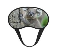 Koala,Vollständige Augenabdeckungen, lichtundurchlässige Schlafmasken, Verdunkelungs-Augenschützer