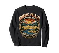 Kobuk Valley National Park Alaska Vintage Sanddünen Badge Sweatshirt