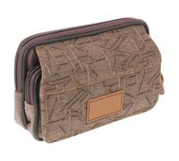 KOCKSHION Handy Gürteltasche aus Canvas mit Reißverschluss Praktische Koppeltasche für Outdoor Sport und Arbeit Ausreichend Platz für Telefon und Kleine Gegenstände