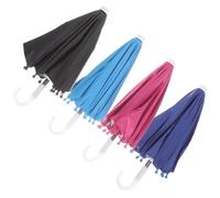 KOCKSHION Universelle Kleiner Handyschirme 4 Stück Sturmfest und Wasserabweisend für Outdoor Sport und Freizeit mit Dekorativem Blumenmuster