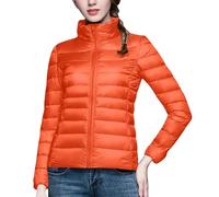 KODMNSW Damen Steppjacke Leichte Packbare Daunenjacke Warme Winterjacke Puffer Mantel Lightweight Daunenmantel Frauen Pufferjacke Wintermantel Softshelljacke Übergangsjacke Winter Jacke