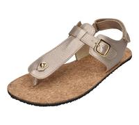 KOEL Barefoot - Damenschuhe Sandalen - Ariana METALLIC - Champagne, Größe:42 EU