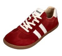 KOEL Barefoot Damenschuhe Sneakers Francie II Suede red, Größe:43 EU