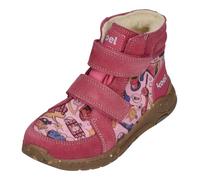 KOEL Barefoot gefütterte Kinder Sneakers SILAS TEX PRINT fuchsia, Größe:33 EU