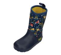 KOEL Barefoot Gummistiefel NEOPREN Wellie Tractor Blue, Größe:28 EU