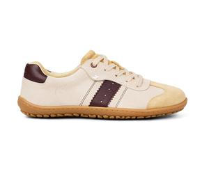 Koel Barefoot Ila Suede Damen Barfußschuhe beige Größe 36 Lifestyle Wasserabweisend