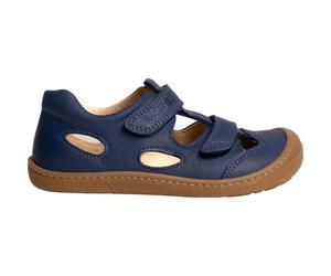 Koel Barefoot Kinder Deen Napa Sandale (Größe 29, blau)
