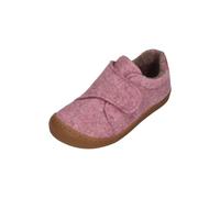 KOEL Barefoot Kinder Hausschuhe mit Klettverschluß DAN FELT pink