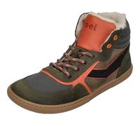 KOEL Barefoot Kinder Sneakers Danish Nappa 302 Khaki, Größe:28 EU
