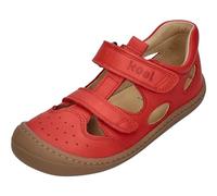 KOEL Barefoot Kinder Sneakers Sandalen BEP LEATHER rot, Größe:28 EU