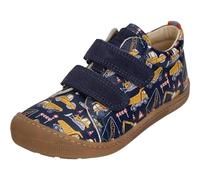 Koel Barfuß Kindersneaker - Danny Print Traktor Blue Blau 24