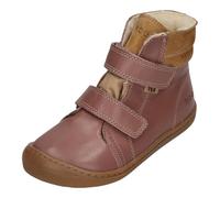 KOEL Barefoot Kinderstiefel - DEMIL NAPA WP WOOL - old rose, Größe:22 EU